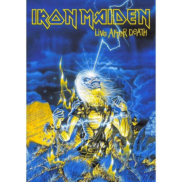 Плакат Iron Maiden "Live After Death"