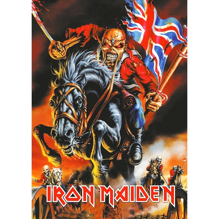 Плакат Iron Maiden "Maiden England"
