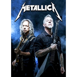 Плакат Metallica (James Hetfield & Kirk Hammett)