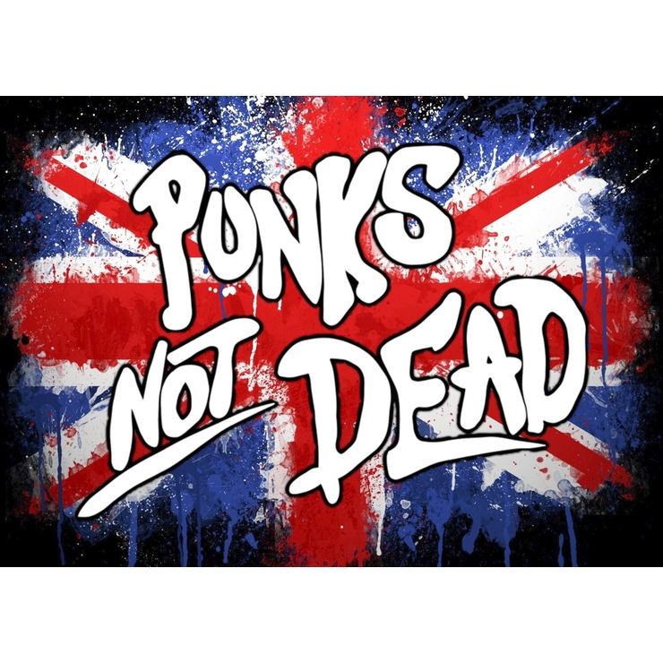 Плакат Punk’s Not Dead (Great Britain) Плакат Punk’s Not Dead (Great Britain)