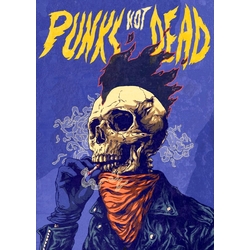 Плакат Punk’s Not Dead (Skeleton) Плакат Punk’s Not Dead (Skeleton)