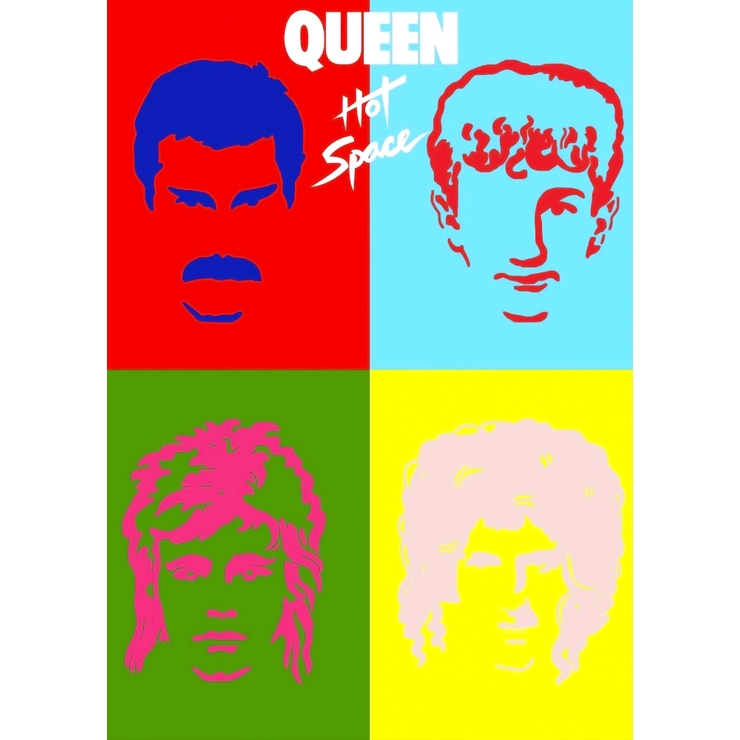 Плакат Queen "Hot Space" Плакат Queen "Hot Space"