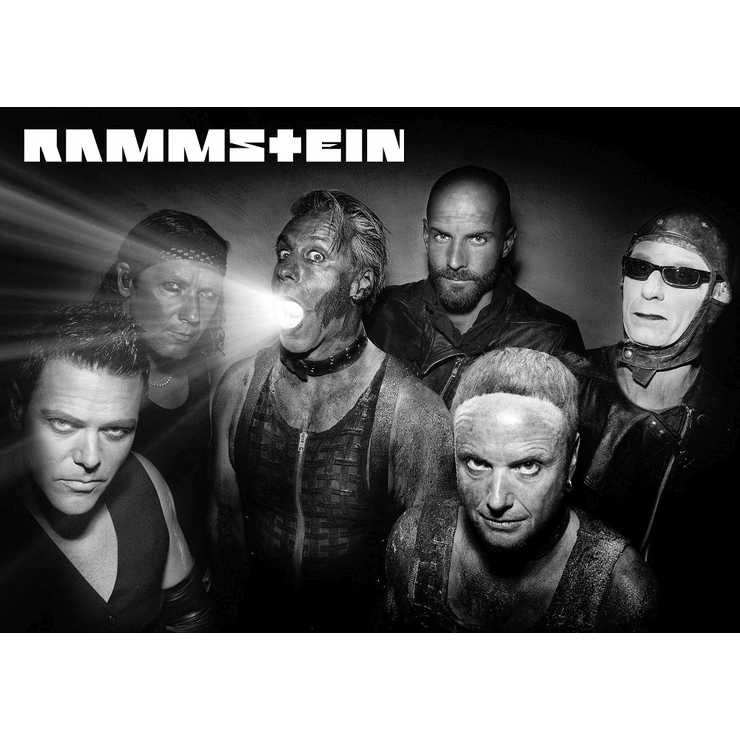 Плакат Rammstein (Black) Плакат Rammstein (Black)