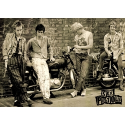 Плакат Sex Pistols (Motorcycles)