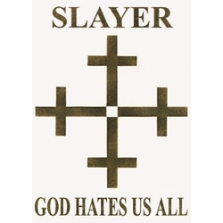 Плакат Slayer "God Hates Us All" Плакат Slayer "God Hates Us All"