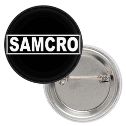 Значок SAMCRO (white logo)
