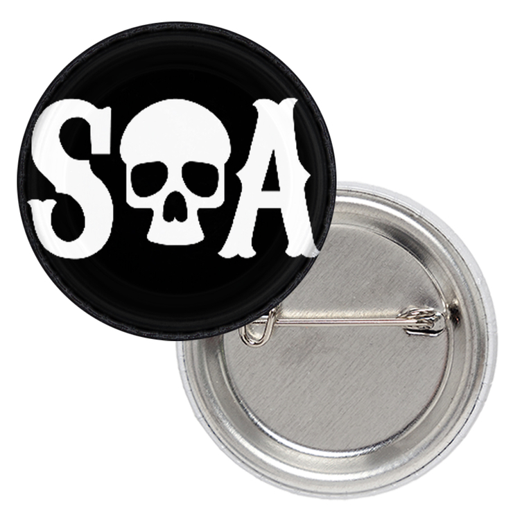 Значок Sons Of Anarchy (SOA skull) Значок Sons Of Anarchy (SOA skull)