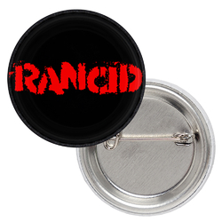 Значок Rancid (red logo)