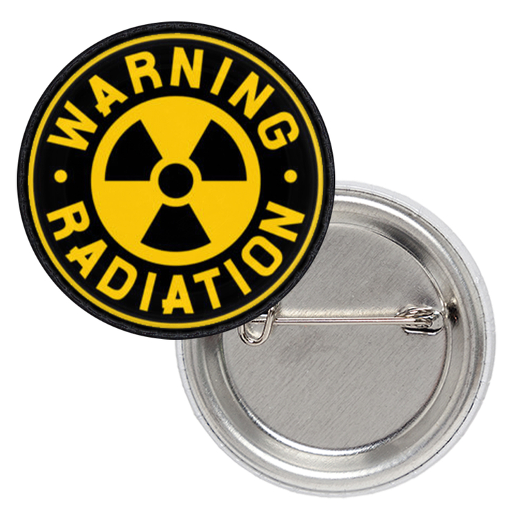 Значок Warning - Radiation Значок Warning - Radiation