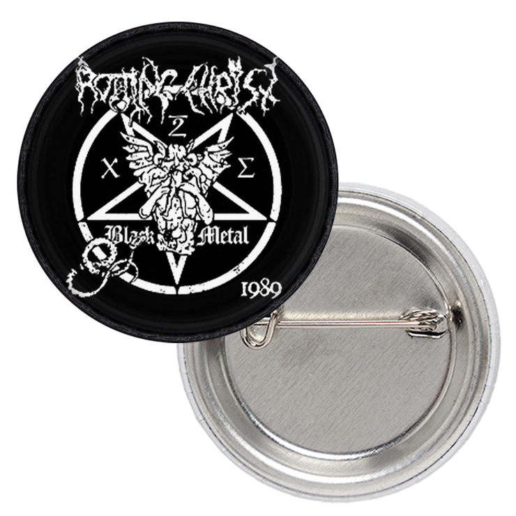 Значок Rotting Christ (pentagram logo) Значок Rotting Christ (pentagram logo)