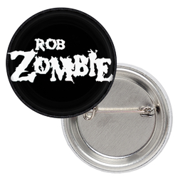 Значок Rob Zombie (white logo)