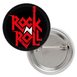 Значок Rock’N’Roll (red logo)