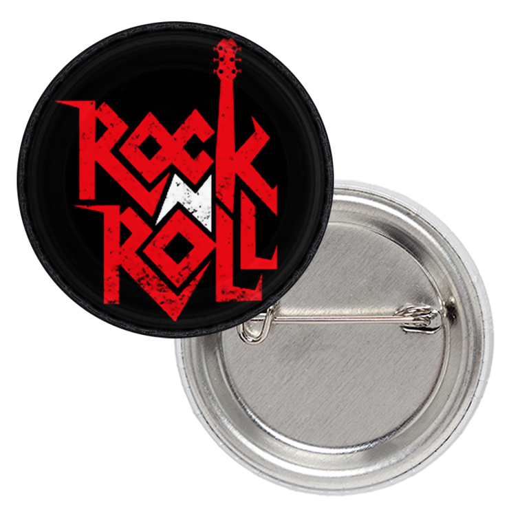 Значок Rock’N’Roll (red logo) Значок Rock’N’Roll (red logo)