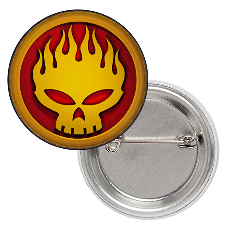 Значок The Offspring (skull logo)