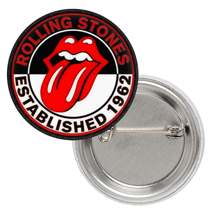 Значок The Rolling Stones (est.1962) Значок The Rolling Stones (est.1962)