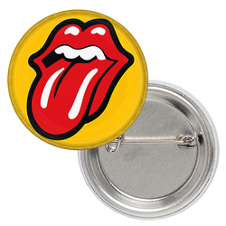 Значок The Rolling Stones (logo)