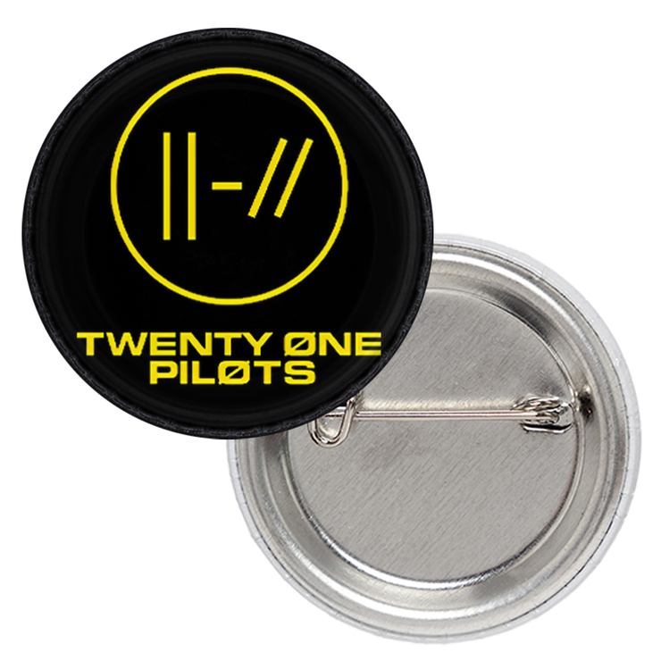 Значок Twenty One Pilots (yellow logo) Значок Twenty One Pilots (yellow logo)