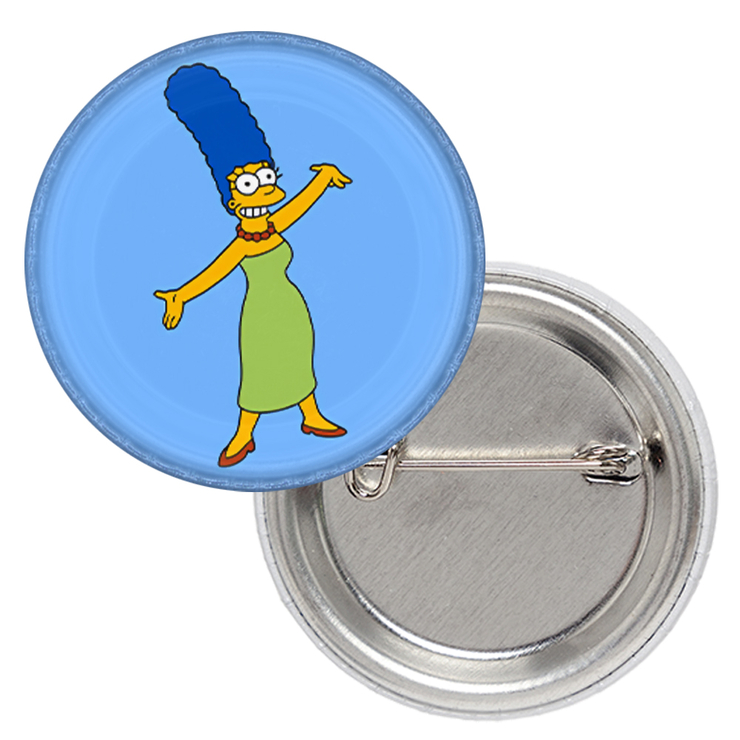 Значок The Simpson - Marge Simpson Значок The Simpson - Marge Simpson