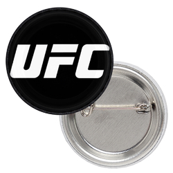 Значок UFC (white logo)