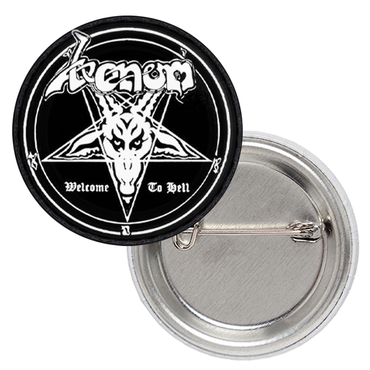 Значок Venom "Welcome To Hell" Значок Venom "Welcome To Hell"