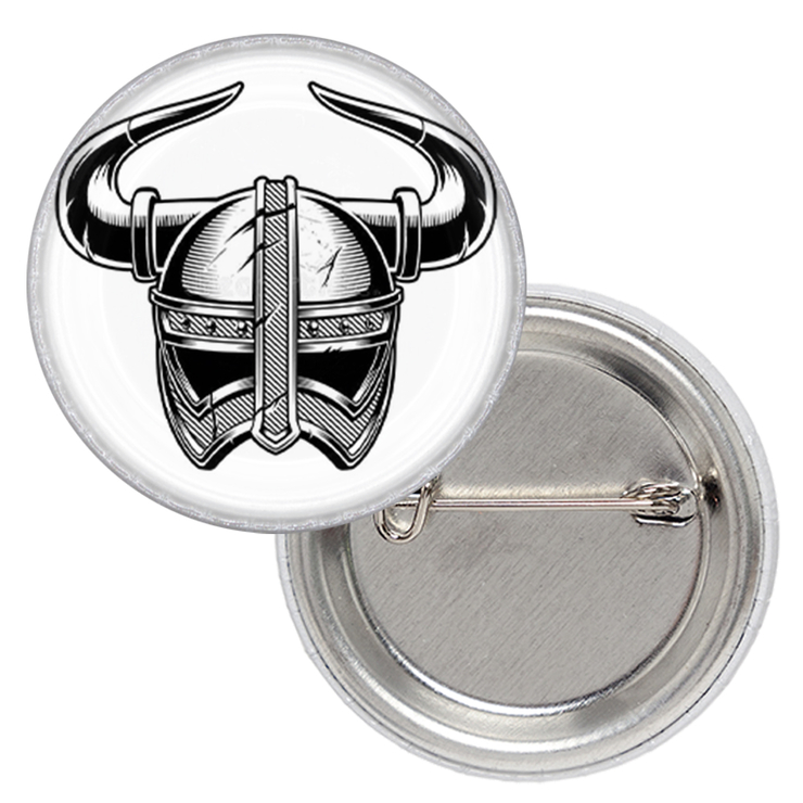 Значок Шолом з рогами (вікінг)