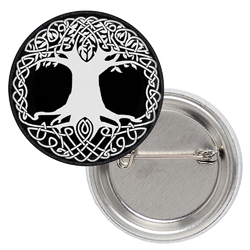 Значок Дерево Жизни (черный фон)