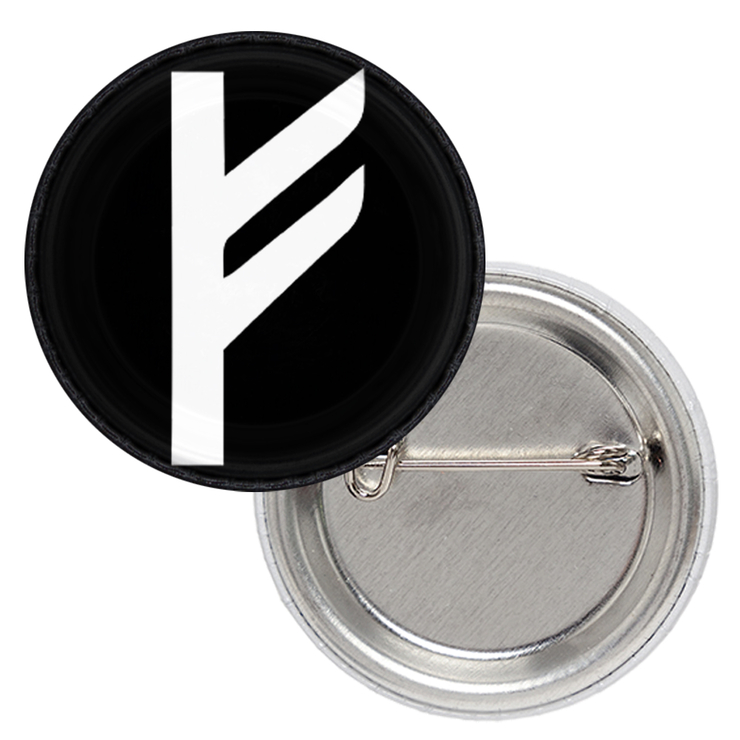 Значок Руна Fehu Значок Руна Fehu