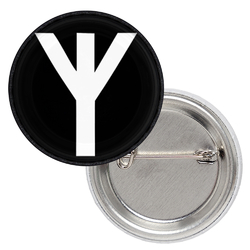 Значок Руна Algiz