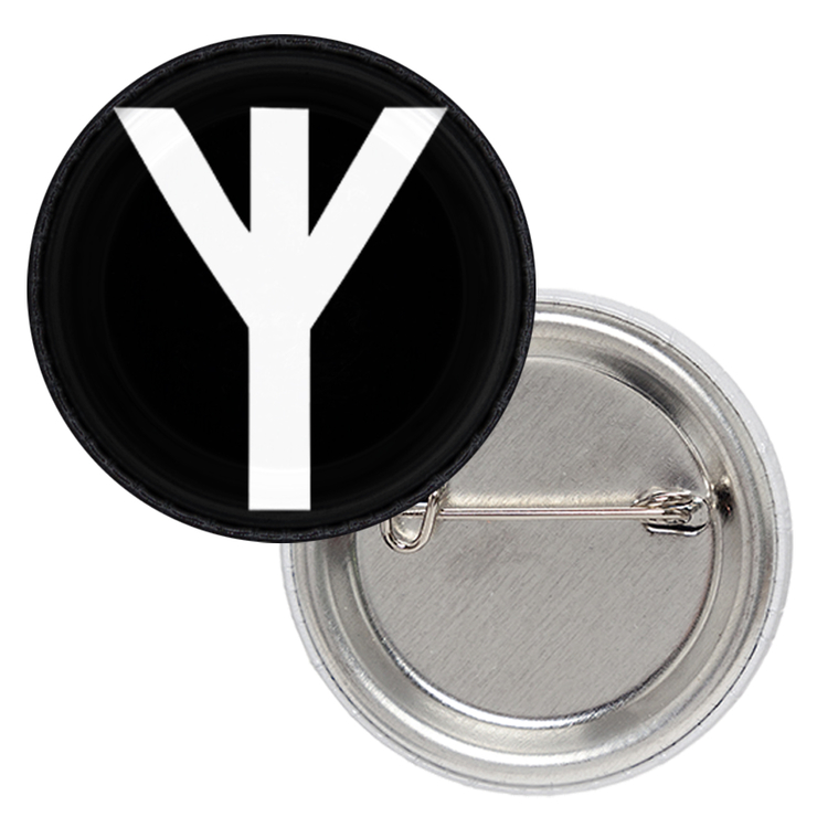 Значок Руна Algiz Значок Руна Algiz