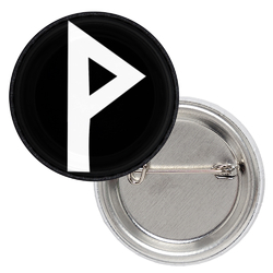 Значок Руна Wunjo