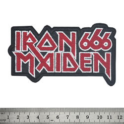 Нашивка Iron Maiden "The Number of the Beast" Нашивка Iron Maiden "The Number of the Beast"