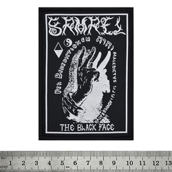 Нашивка вытканная Samael "The Black Face" (bg-004)
