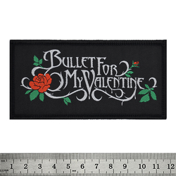 Нашивка вытканная Bullet For My Valentine (bg-009)