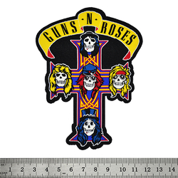 Нашивка вытканная Guns N’ Roses "Appetite for Destruction" (bg-011)