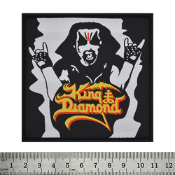 Нашивка вытканная King Diamond (bg-021)