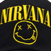 Бейсболка Nirvana (yellow logo and smile) RW