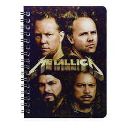 3D Блокнот Metallica (band)