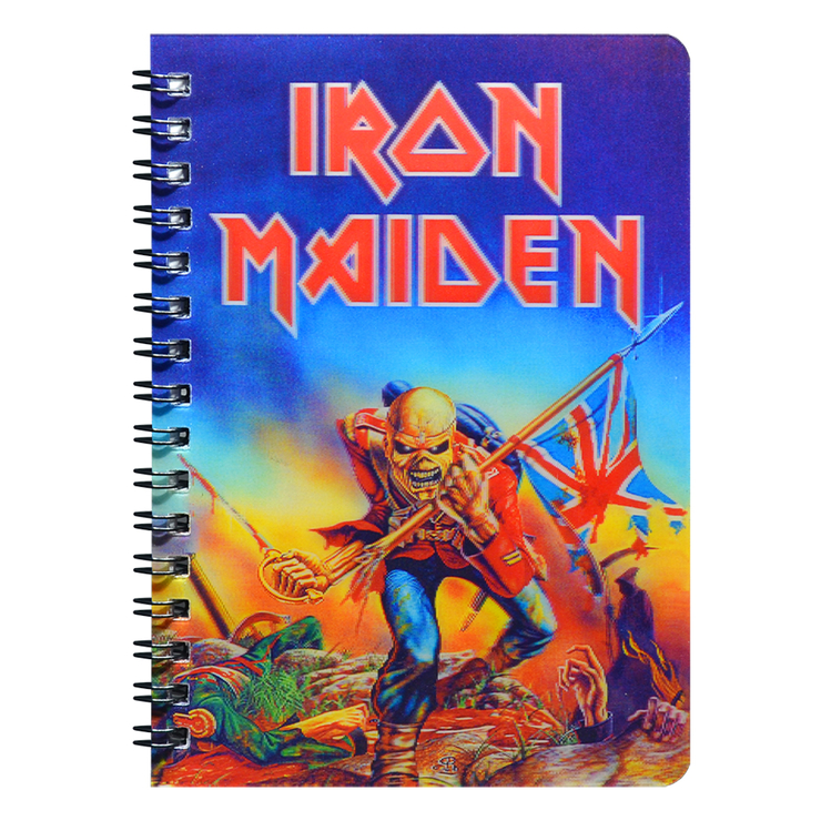 3D Блокнот Iron Maiden "The Trooper" 3D Блокнот Iron Maiden "The Trooper"