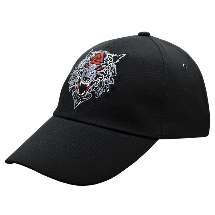 Бейсболка Вовк (Fenrir), червоний Валкнут RW Бейсболка Вовк (Fenrir), червоний Валкнут RW