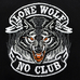 Бейсболка вишита Lone Wolf, No Club (gray)