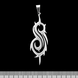 Кулон Slipknot (S-logo big) (ptsb-114) фигурный