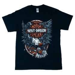 Футболка Harley-Davidson (eagle and logo) EU
