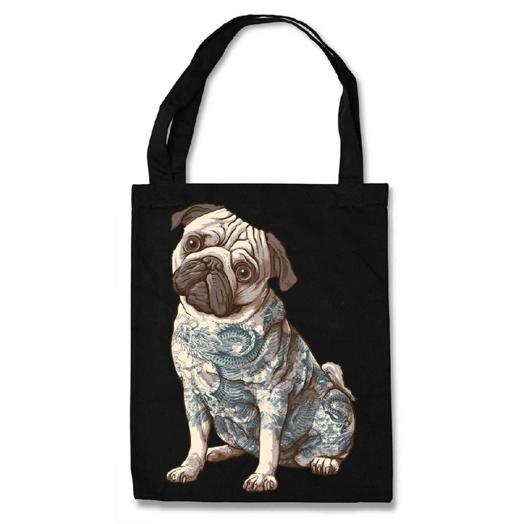 Эко-сумка Urbanist Tattoo Pug Эко-сумка Urbanist Tattoo Pug