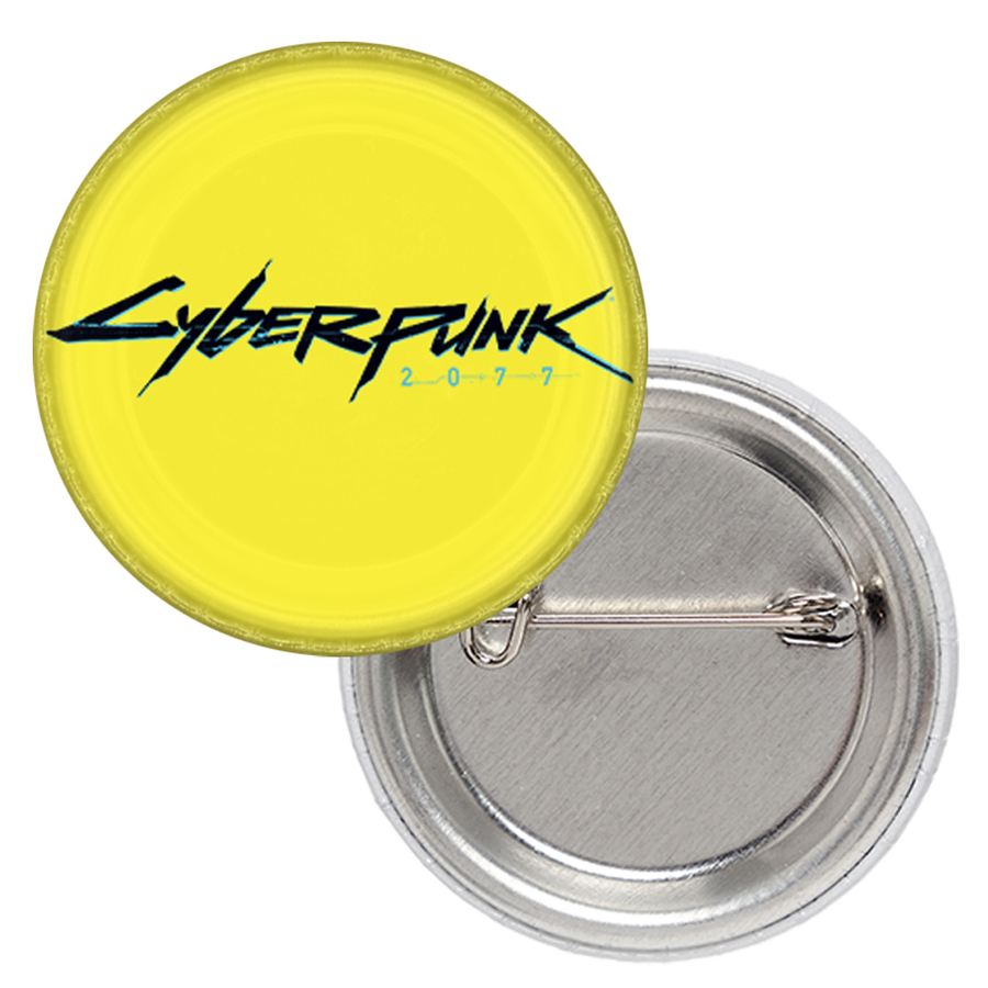 Значок Cyberpunk 2077 (black logo) - купить значок в Киеве, цены в ...