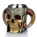 Кружка Череп в  шлеме с двумя ручками (cup-027)