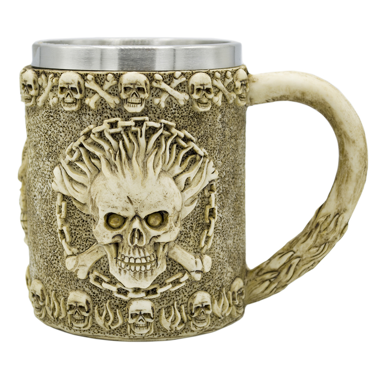 Кухоль Черепа у вогні (cup-036) Кухоль Черепа у вогні (cup-036)