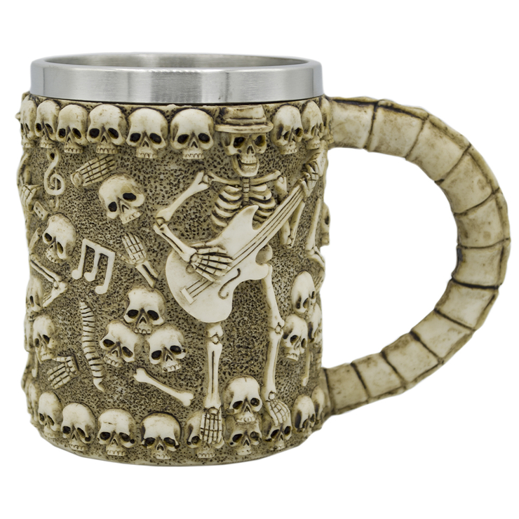 Кухоль Скелети музикантів (cup-044) Кухоль Скелети музикантів (cup-044)