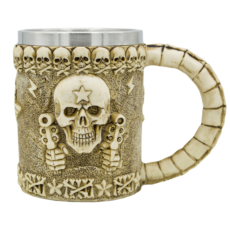 Кухоль Черепа мілітарі (cup-048)