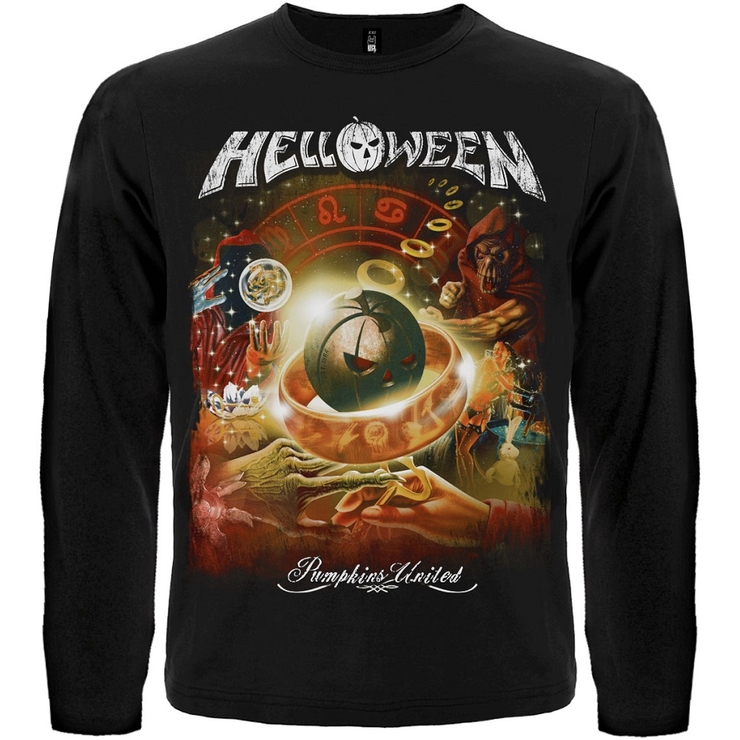 Футболка с длинным рукавом Helloween ’’Pumpkins United’’ Футболка с длинным рукавом Helloween ’’Pumpkins United’’