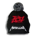 Шапка Metallica (star logo) з жакардовим візерунком Шапка Metallica (star logo) з жакардовим візерунком